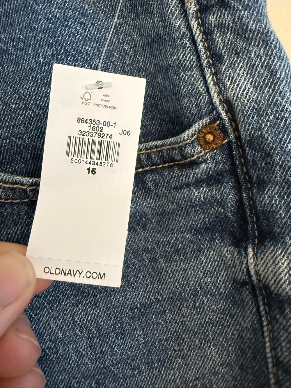 NWT Old Navy Mid-Rise Loose Boot-Cut Jeans Women’s 16 Color Kyle - Picture 6 of 12
